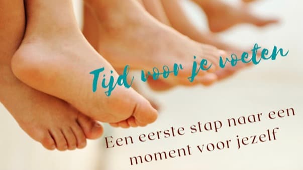 tijd voor je voeten- moment voor jezelf